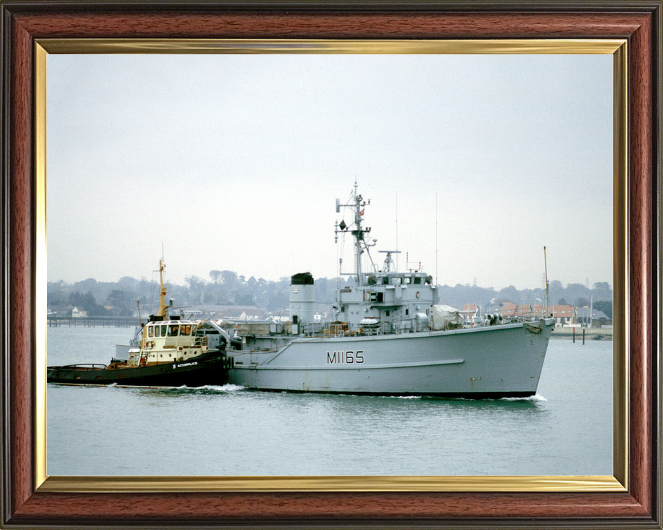 HMS Maxton M1165 Ton Class Minesweeper November 1985 Photo Print - Posters, Prints, & Visual Artwork - by Hampshire Prints (image 9 of 9)