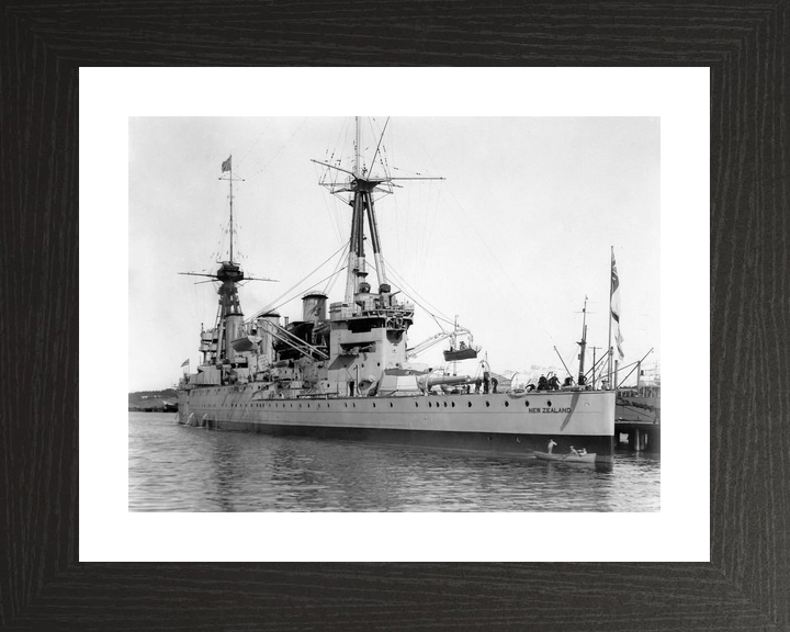 HMS New Zealand 1911 Indefatigable Class Cruiser Photo Print - Posters, Prints, & Visual Artwork - by Hampshire Prints (image 2 of 9)