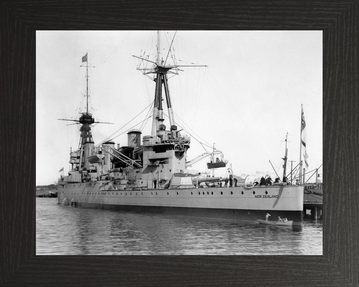 HMS New Zealand 1911 Indefatigable Class Cruiser Photo Print - Posters, Prints, & Visual Artwork - by Hampshire Prints (image 3 of 9)