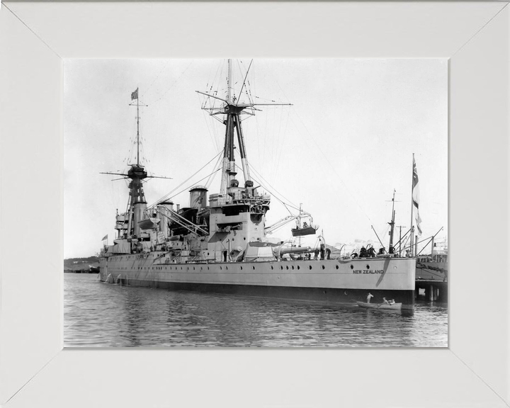 HMS New Zealand 1911 Indefatigable Class Cruiser Photo Print - Posters, Prints, & Visual Artwork - by Hampshire Prints (image 5 of 9)
