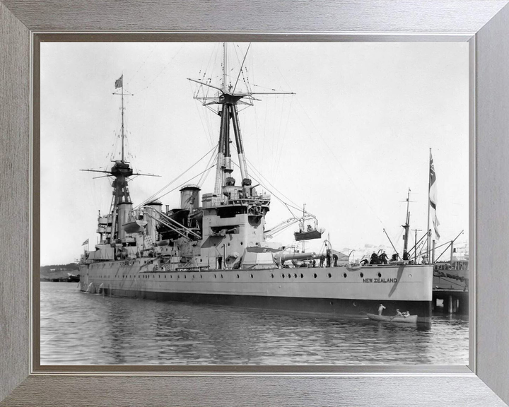 HMS New Zealand 1911 Indefatigable Class Cruiser Photo Print - Posters, Prints, & Visual Artwork - by Hampshire Prints (image 7 of 9)