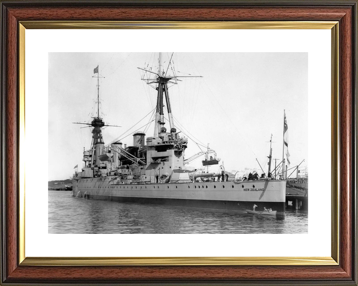 HMS New Zealand 1911 Indefatigable Class Cruiser Photo Print - Posters, Prints, & Visual Artwork - by Hampshire Prints (image 8 of 9)