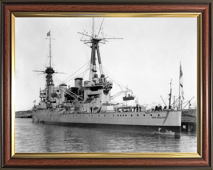 HMS New Zealand 1911 Indefatigable Class Cruiser Photo Print - Posters, Prints, & Visual Artwork - by Hampshire Prints (image 9 of 9)