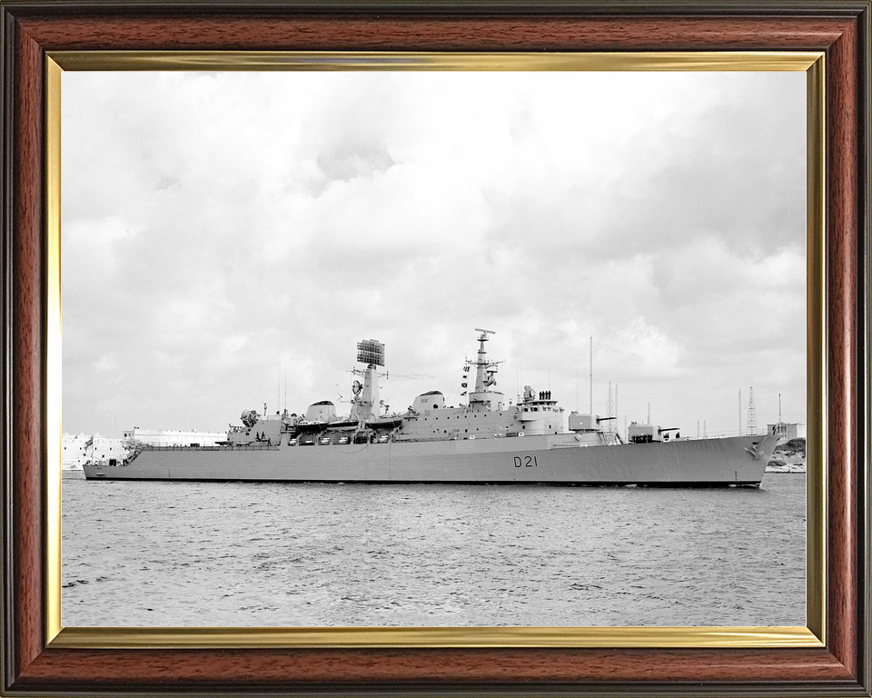 HMS Norfolk D21 County Class Destroyer April 1982 Photo Print - Posters, Prints, & Visual Artwork - by Hampshire Prints (image 9 of 9)