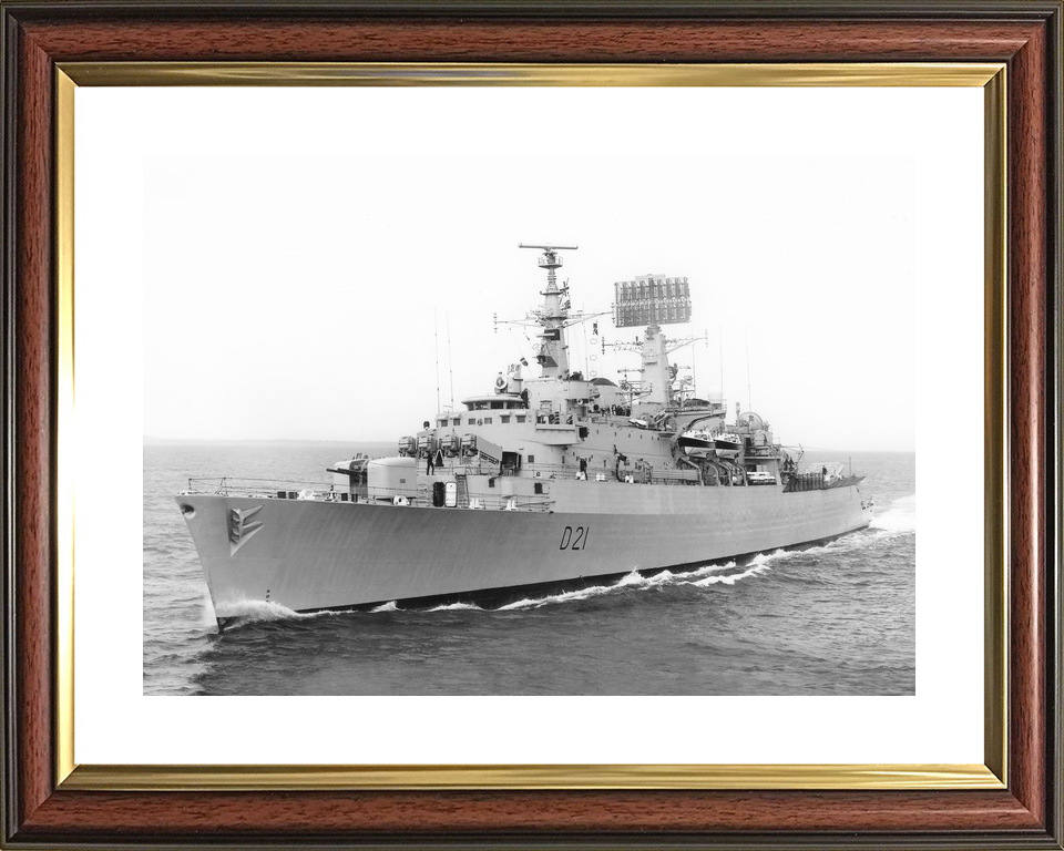HMS Norfolk D21 County Class Destroyer 1980 Photo Print - Posters, Prints, & Visual Artwork - by Hampshire Prints (image 8 of 9)