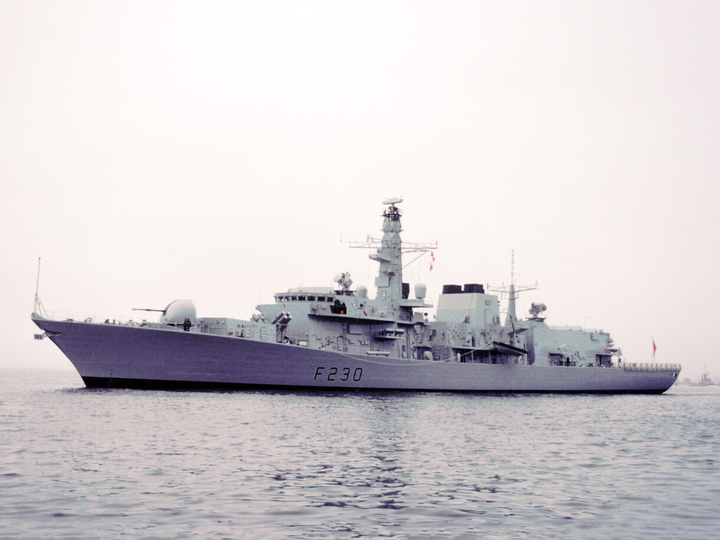 HMS Norfolk F230 Type 23 Frigate November 1989 Photo Print - Posters, Prints, & Visual Artwork - by Hampshire Prints (image 1 of 9)