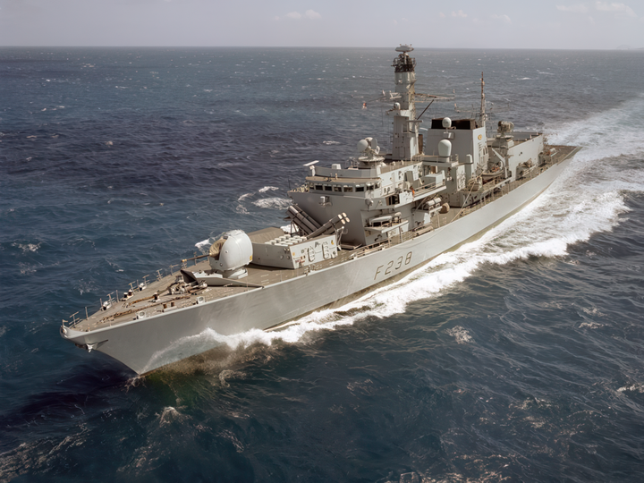 HMS Northumberland F238 Type 23 Frigate October 2003 Photo Print - Posters, Prints, & Visual Artwork - by Hampshire Prints (image 1 of 9)