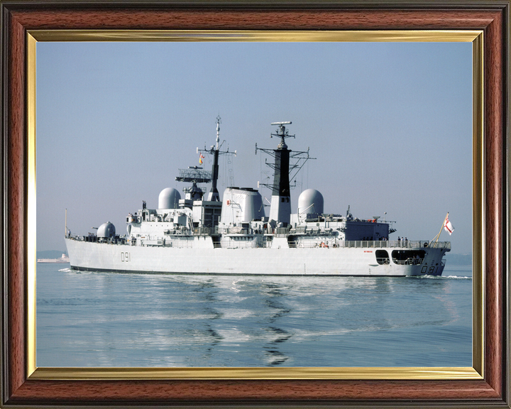 HMS Nottingham D91 Type 42 Destroyer July 1987 Photo Print - Posters, Prints, & Visual Artwork - by Hampshire Prints (image 9 of 9)