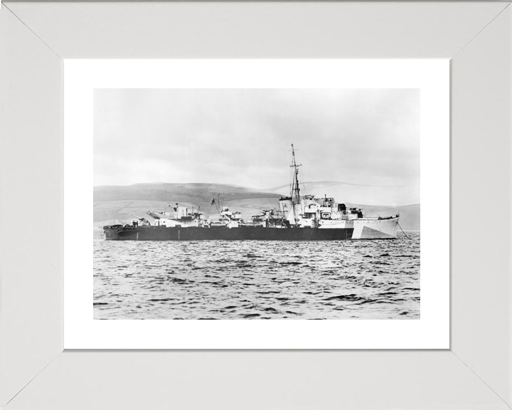 HMS Obedient G48 O Class Destroyer July 1943 Photo Print - Posters, Prints, & Visual Artwork - by Hampshire Prints (image 4 of 9)