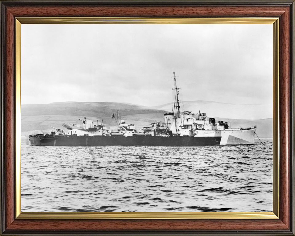 HMS Obedient G48 O Class Destroyer July 1943 Photo Print - Posters, Prints, & Visual Artwork - by Hampshire Prints (image 9 of 9)