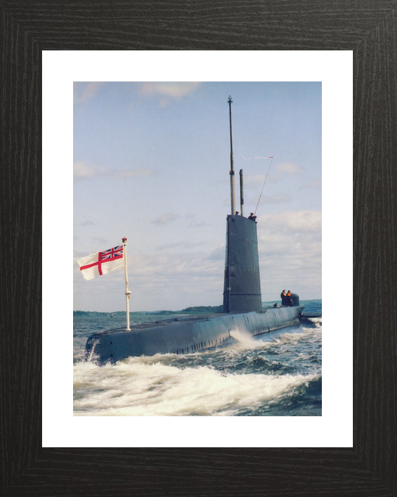 HMS Onyx S21 Oberon Class Submarine Portrait