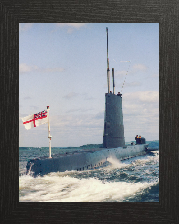 HMS Onyx S21 Oberon Class Submarine Portrait