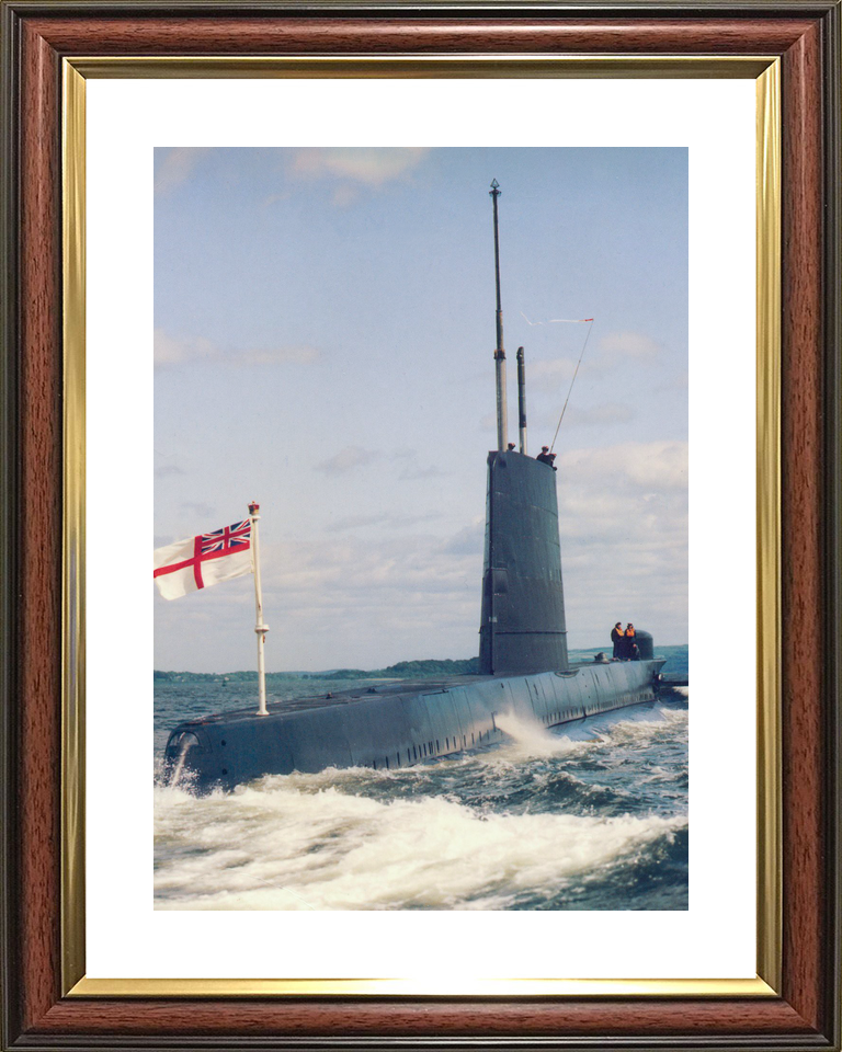 HMS Onyx S21 Oberon Class Submarine Portrait