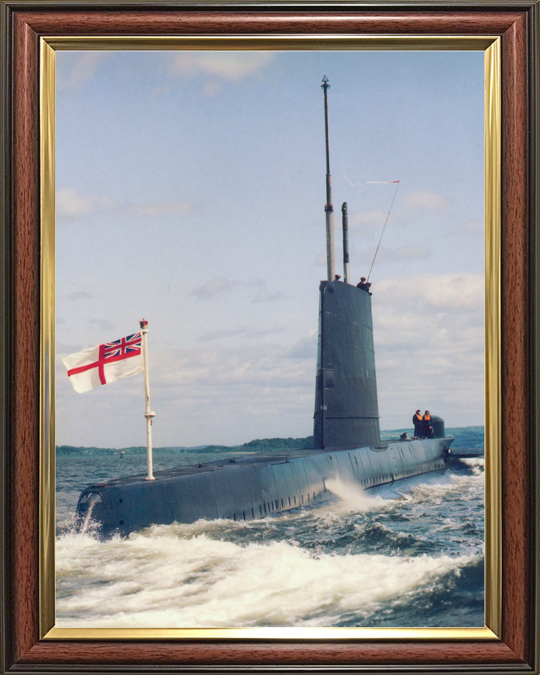 HMS Onyx S21 Oberon Class Submarine Portrait