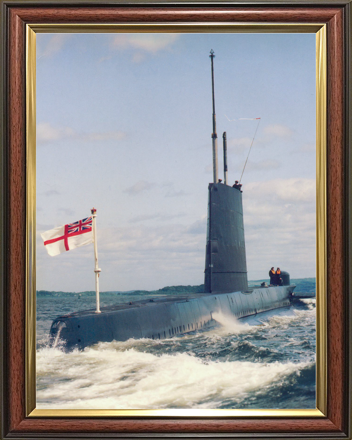 HMS Onyx S21 Oberon Class Submarine Portrait