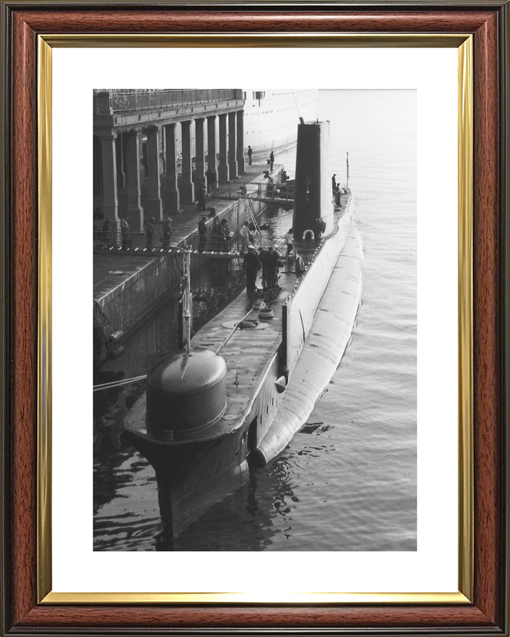 HMS Orpheus S11 Oberon Class Submarine 1986 Genoa