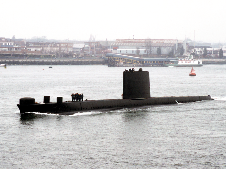 HMS Otter S15 Oberon Class Submarine 1983
