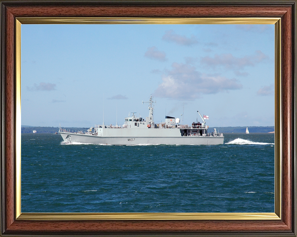 HMS Pembroke M107 Sandown Class Minehunter May 2005 Photo Print - Posters, Prints, & Visual Artwork - by Hampshire Prints (image 9 of 9)