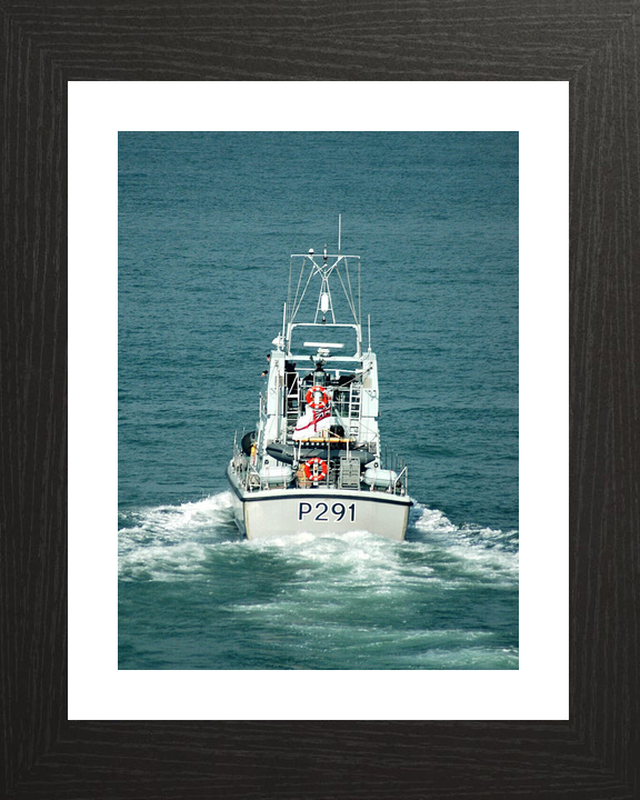 HMS Puncher P291 Archer Class P2000 Patrol Vessel October 2005 Stern View Photo Print - Posters, Prints, & Visual Artwork - by Hampshire Prints (image 2 of 9)