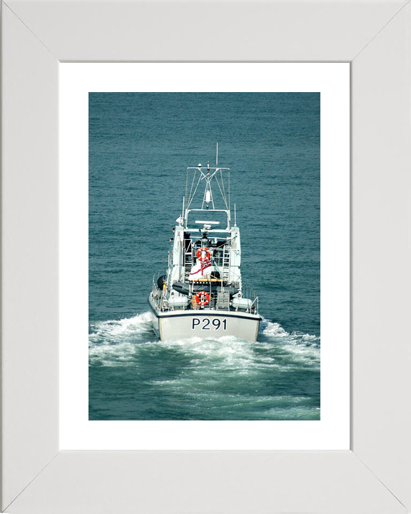 HMS Puncher P291 Archer Class P2000 Patrol Vessel October 2005 Stern View Photo Print - Posters, Prints, & Visual Artwork - by Hampshire Prints (image 4 of 9)