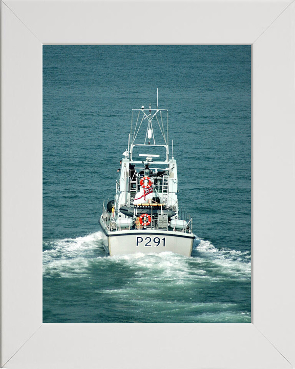 HMS Puncher P291 Archer Class P2000 Patrol Vessel October 2005 Stern View Photo Print - Posters, Prints, & Visual Artwork - by Hampshire Prints (image 5 of 9)