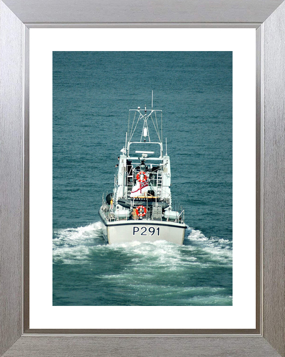 HMS Puncher P291 Archer Class P2000 Patrol Vessel October 2005 Stern View Photo Print - Posters, Prints, & Visual Artwork - by Hampshire Prints (image 6 of 9)
