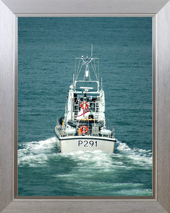 HMS Puncher P291 Archer Class P2000 Patrol Vessel October 2005 Stern View Photo Print - Posters, Prints, & Visual Artwork - by Hampshire Prints (image 7 of 9)