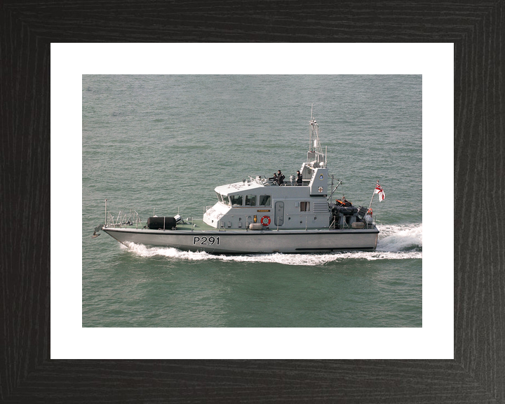 HMS Puncher P291 Archer Class P2000 Patrol Vessel October 2005 At Sea Photo Print - Posters, Prints, & Visual Artwork - by Hampshire Prints (image 2 of 9)