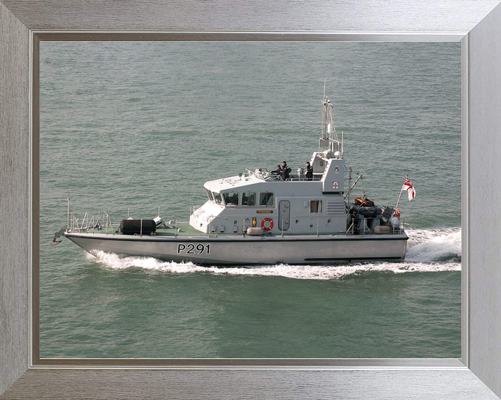 HMS Puncher P291 Archer Class P2000 Patrol Vessel October 2005 At Sea Photo Print - Posters, Prints, & Visual Artwork - by Hampshire Prints (image 7 of 9)