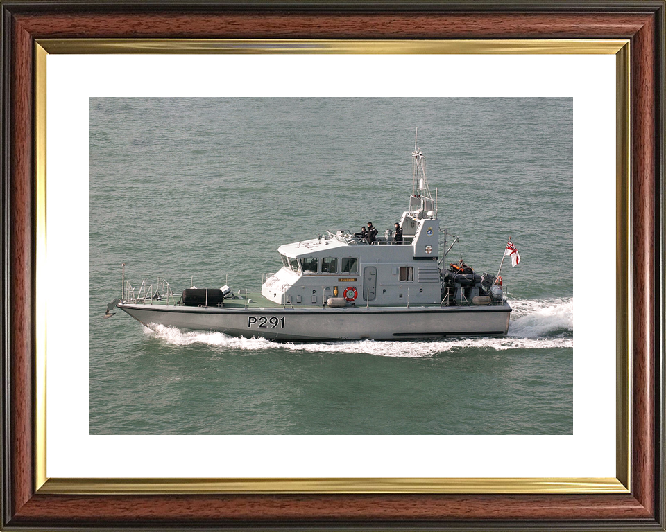 HMS Puncher P291 Archer Class P2000 Patrol Vessel October 2005 At Sea Photo Print - Posters, Prints, & Visual Artwork - by Hampshire Prints (image 8 of 9)