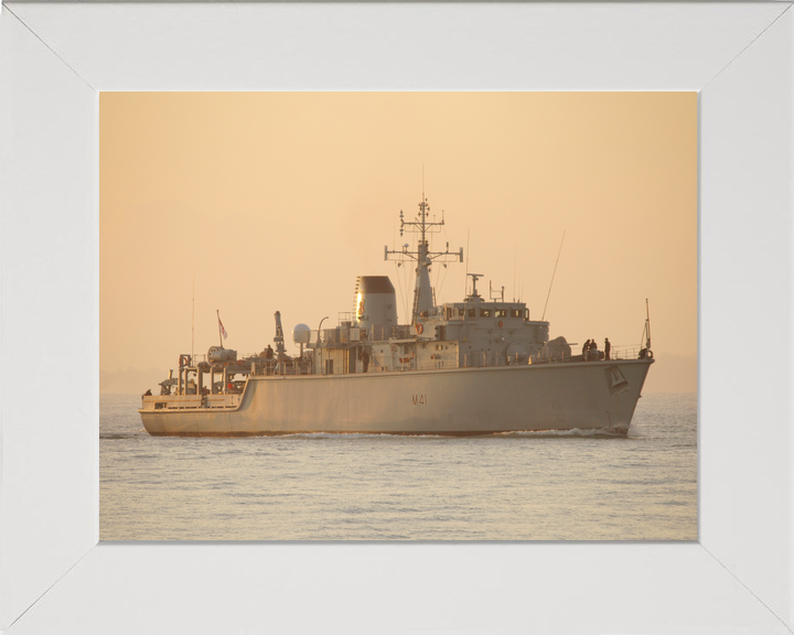HMS Quorn M41 Hunt Class Minehunter Photo Print - Posters, Prints, & Visual Artwork - by Hampshire Prints (image 5 of 9)