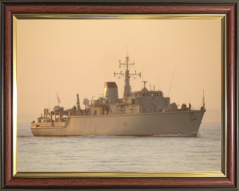 HMS Quorn M41 Hunt Class Minehunter Photo Print - Posters, Prints, & Visual Artwork - by Hampshire Prints (image 9 of 9)