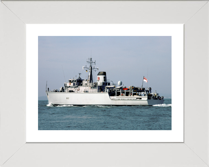 HMS Quorn M41 Hunt Class Minehunter May 1996 Photo Print - Posters, Prints, & Visual Artwork - by Hampshire Prints (image 4 of 9)