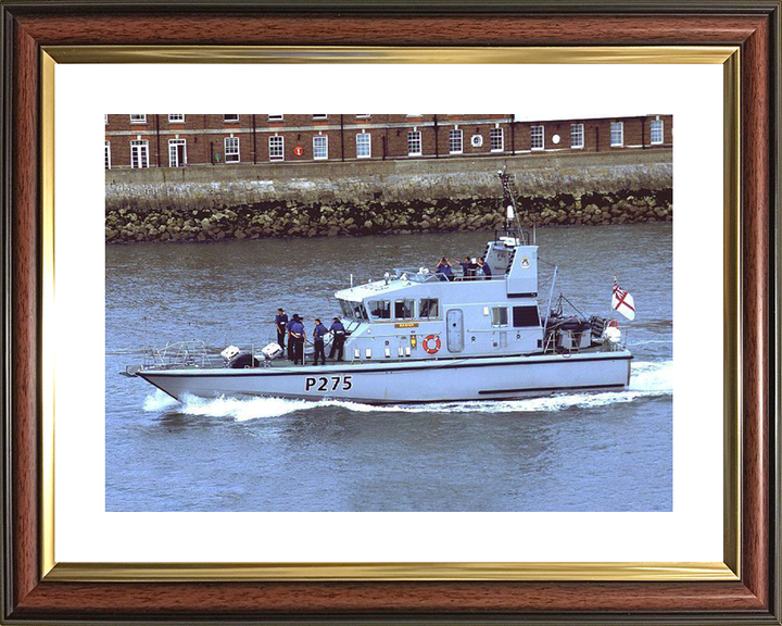 HMS Raider P275 Archer Class P2000 Patrol Vessel August 2001 Photo Print