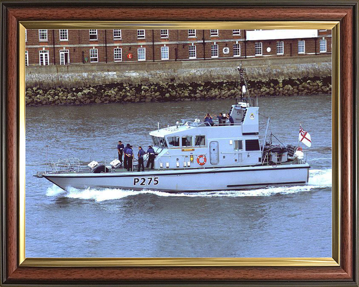 HMS Raider P275 Archer Class P2000 Patrol Vessel August 2001 Photo Print