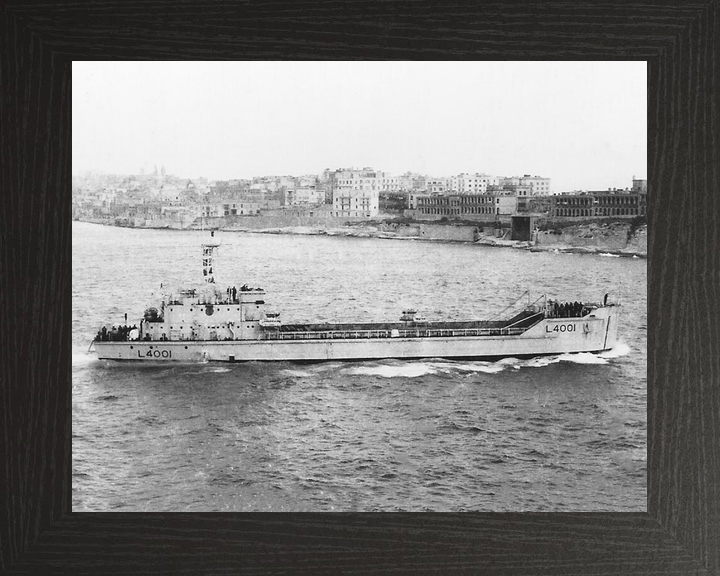 HMS Redoubt L4001 Mark 8 Landing Craft Underway Photo Print - Posters, Prints, & Visual Artwork - by Hampshire Prints (image 3 of 9)