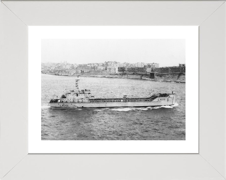HMS Redoubt L4001 Mark 8 Landing Craft Underway Photo Print - Posters, Prints, & Visual Artwork - by Hampshire Prints (image 4 of 9)
