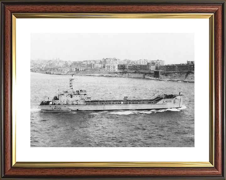 HMS Redoubt L4001 Mark 8 Landing Craft Underway Photo Print - Posters, Prints, & Visual Artwork - by Hampshire Prints (image 8 of 9)