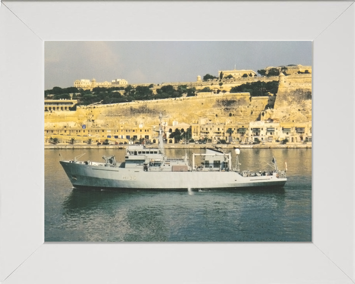HMS Roebuck H130 Coastal Survey Vessel August 2001 Photo Print - Posters, Prints, & Visual Artwork - by Hampshire Prints (image 5 of 9)