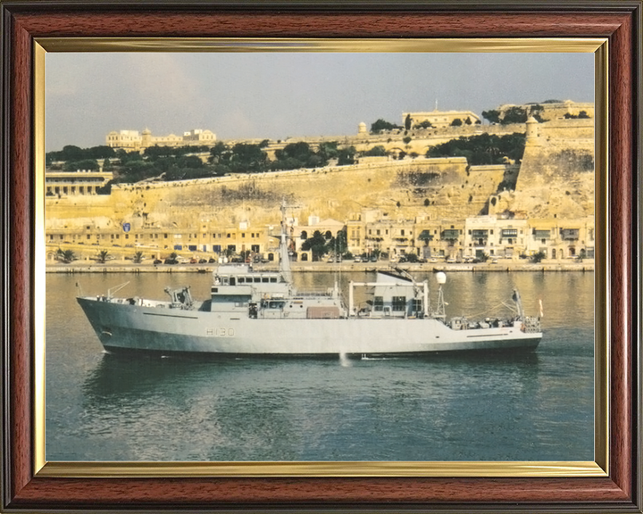 HMS Roebuck H130 Coastal Survey Vessel August 2001 Photo Print - Posters, Prints, & Visual Artwork - by Hampshire Prints (image 9 of 9)