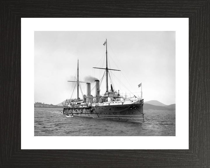 HMS Royal Arthur 1891 Edgar Class Cruiser Underway Photo Print - Posters, Prints, & Visual Artwork - by Hampshire Prints (image 2 of 9)