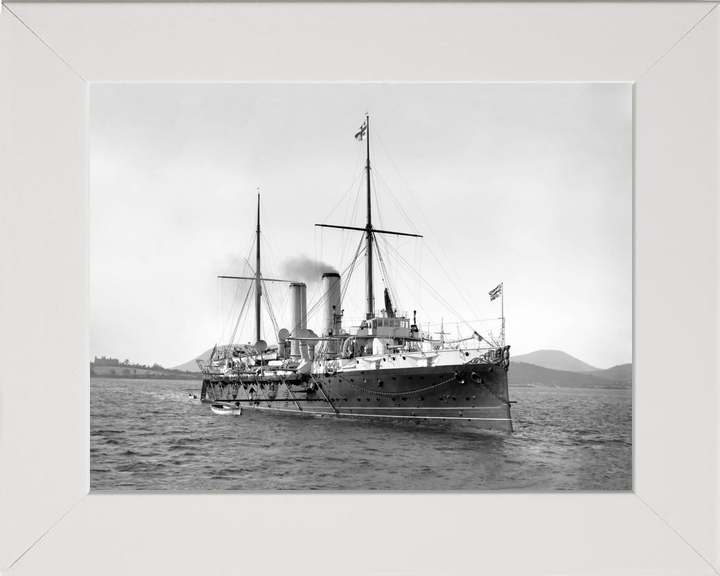 HMS Royal Arthur 1891 Edgar Class Cruiser Underway Photo Print - Posters, Prints, & Visual Artwork - by Hampshire Prints (image 5 of 9)