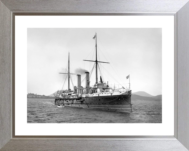 HMS Royal Arthur 1891 Edgar Class Cruiser Underway Photo Print - Posters, Prints, & Visual Artwork - by Hampshire Prints (image 6 of 9)