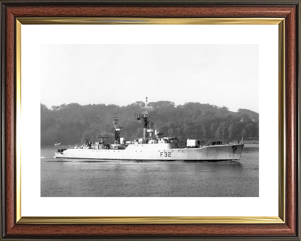 HMS Salisbury F32 Salisbury Class Frigate 1957 Photo Print - Posters, Prints, & Visual Artwork - by Hampshire Prints (image 8 of 9)