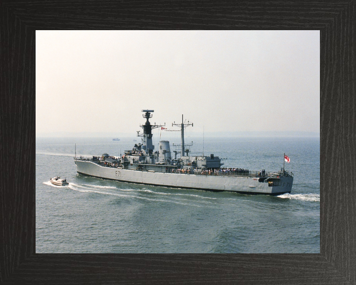HMS Scylla F71 Leander Class Frigate July 1986 Photo Print - Posters, Prints, & Visual Artwork - by Hampshire Prints (image 3 of 9)