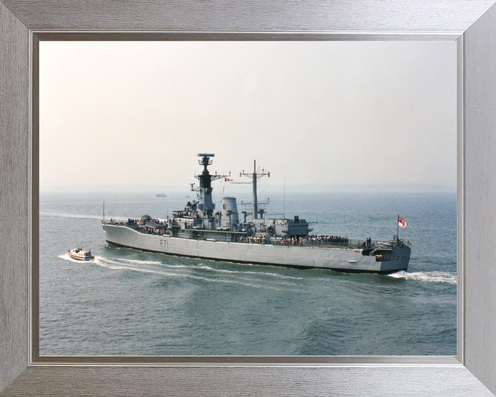 HMS Scylla F71 Leander Class Frigate July 1986 Photo Print - Posters, Prints, & Visual Artwork - by Hampshire Prints (image 7 of 9)