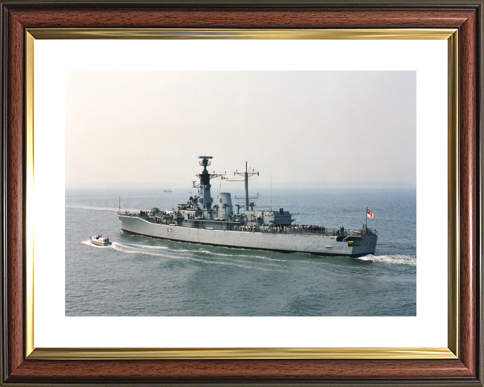 HMS Scylla F71 Leander Class Frigate July 1986 Photo Print - Posters, Prints, & Visual Artwork - by Hampshire Prints (image 8 of 9)