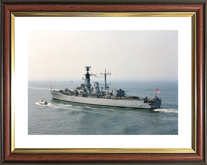 HMS Scylla F71 Leander Class Frigate July 1986 Photo Print - Posters, Prints, & Visual Artwork - by Hampshire Prints (image 8 of 9)