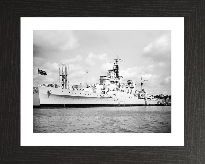 HMS Sheffield C24 Town Class Light Cruiser Warship 1963 Photo Print - Posters, Prints, & Visual Artwork - by Hampshire Prints (image 2 of 9)