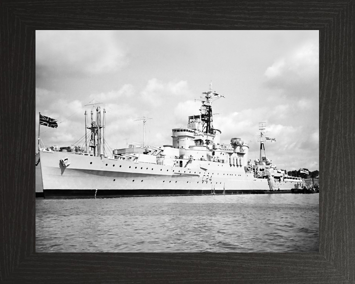 HMS Sheffield C24 Town Class Light Cruiser Warship 1963 Photo Print - Posters, Prints, & Visual Artwork - by Hampshire Prints (image 3 of 9)